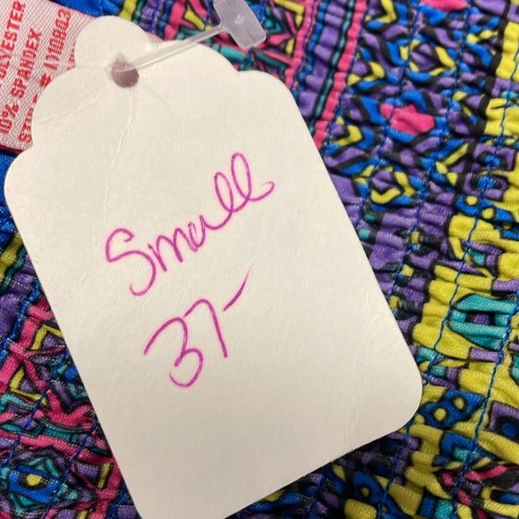 NWT Beautiful,Colorful,Boho, Stretchy&Strapless, Dress - Picture 4 of 4